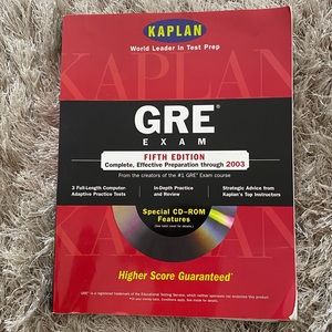 Book: Kaplan’s GRE Exam 5th Edition